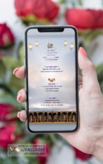 Amazing Lord Ram Theme Wedding Card | WIG-151 - Image 6